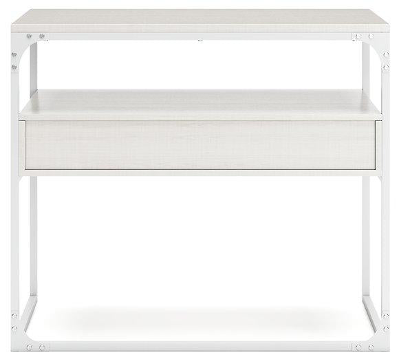 Deznee White Credenza