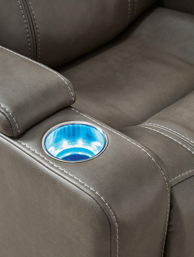 Crenshaw Smoke Power Recliner