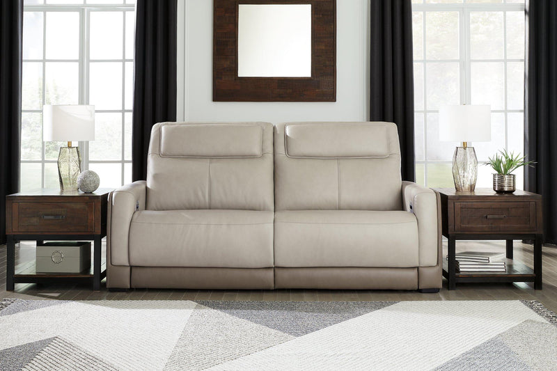 Battleville Almond Power Reclining Sofa