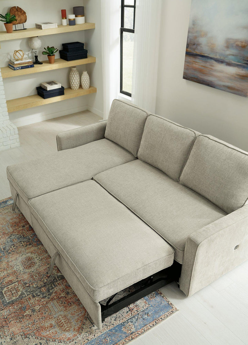 Kerle Fog 2-Piece Sectional with Pop Up Bed