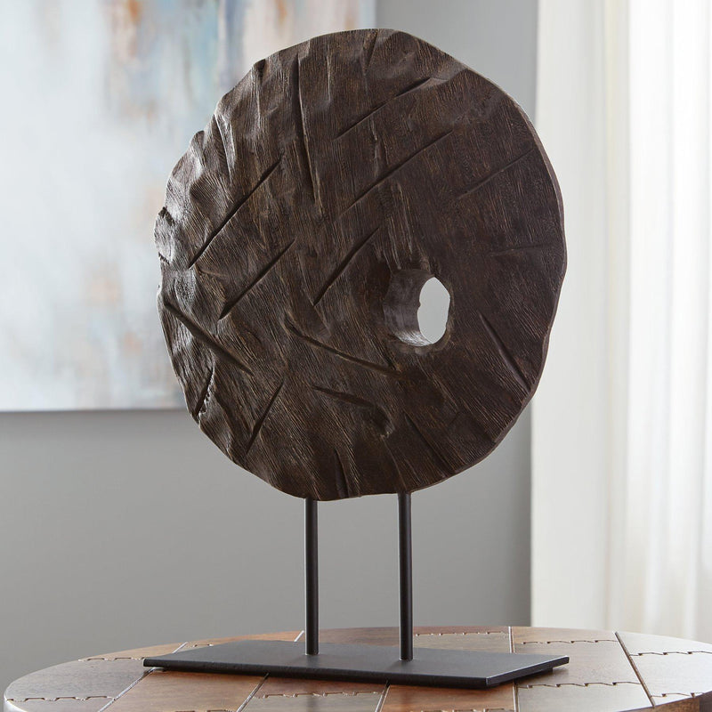 Dashburn Brown/Black Sculpture