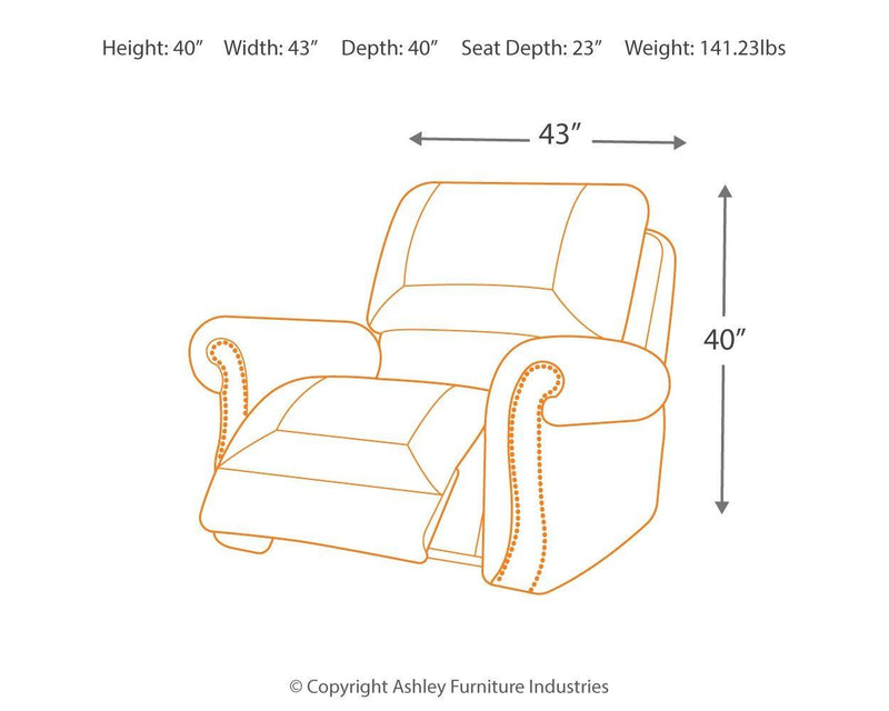 Larkinhurst - Rocker Recliner