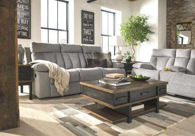 Mitchiner - Rec Sofa W/drop Down Table