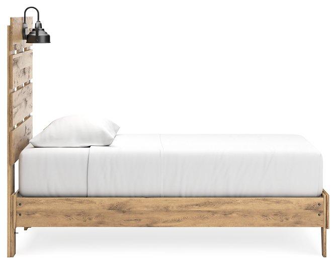 Larstin Panel Platform Bed