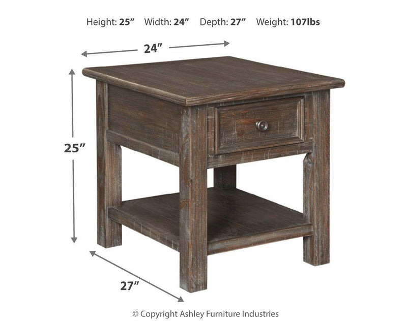 Wyndahl - Rectangular End Table