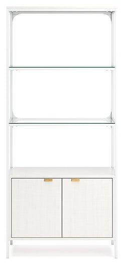 Deznee White Large Bookcase