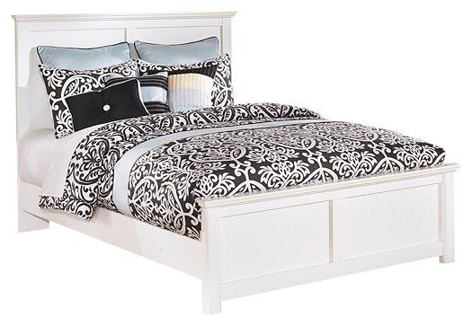 Bostwick Shoals White Queen Panel Bed, Dresser, Mirror and 2 Nightstands