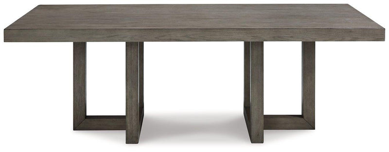 Anibecca Gray Dining Table