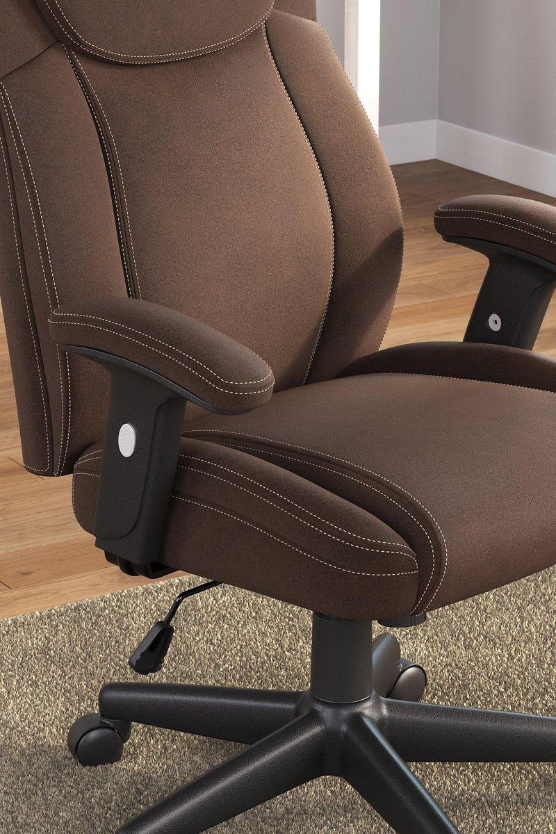 Corbindale Brown/Black Home Office Chair