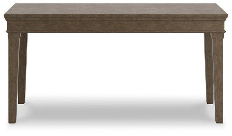 Janismore Weathered Gray 63" Home Office Desk