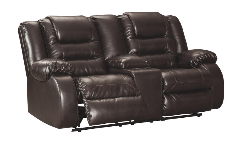 Vacherie - Dbl Rec Loveseat W/console