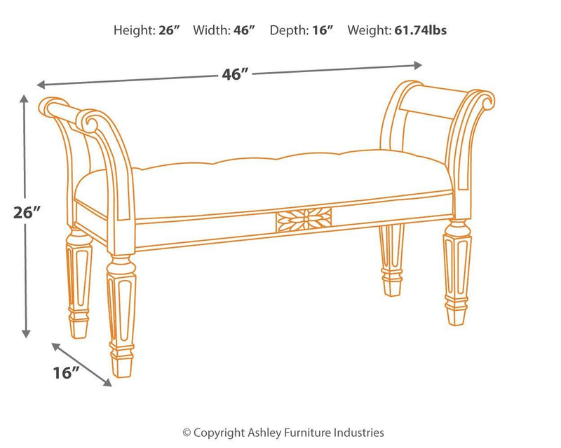 Realyn - Accent Bench