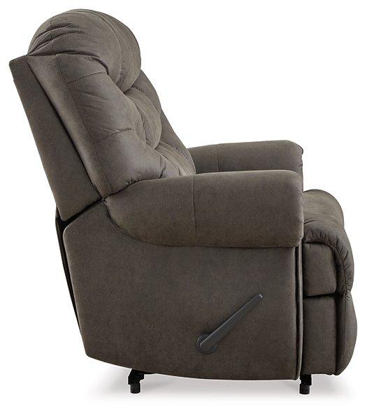 Camera Time Gunmetal Recliner