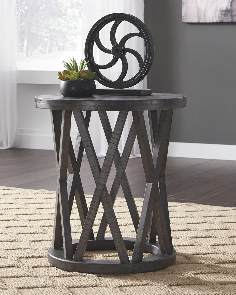 Sharzane - Round End Table