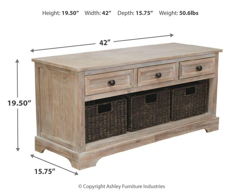 Oslember - Storage Bench