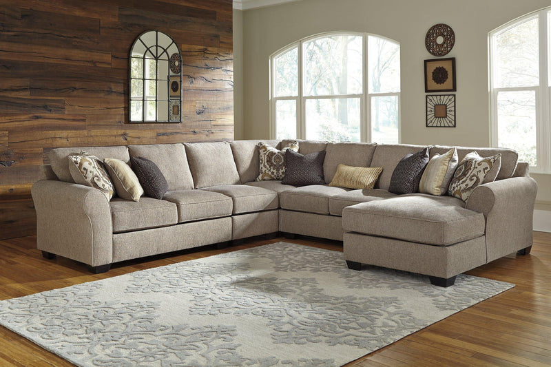 Pantomine 5-Piece Sectional with Chaise