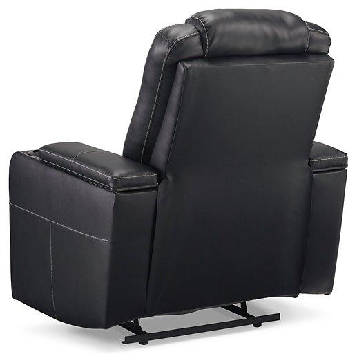 Center Point Black Recliner