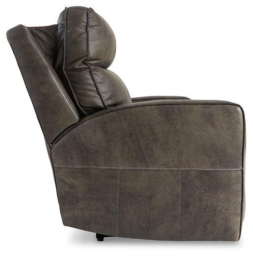 Game Plan Concrete Power Reclining Sofa