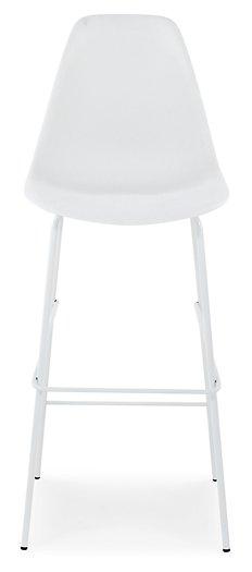 Forestead White Bar Height Bar Stool