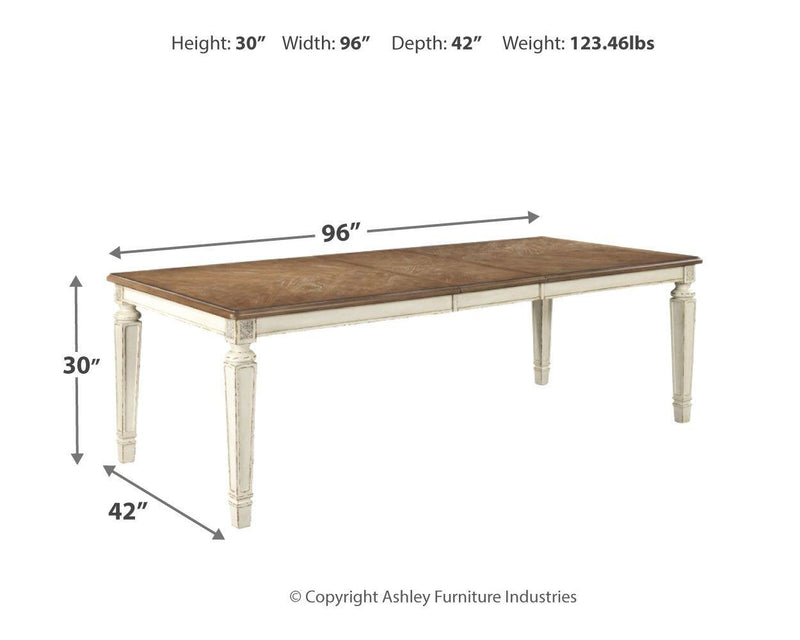 Realyn - Rect Dining Room Ext Table