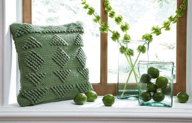 Rustingmere Green Pillow (Set of 4)