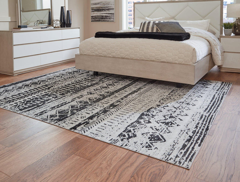 Devman Black/Cream/Gray 7'7" x 9'11" Rug