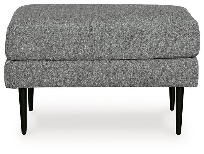 Hazela Charcoal Ottoman