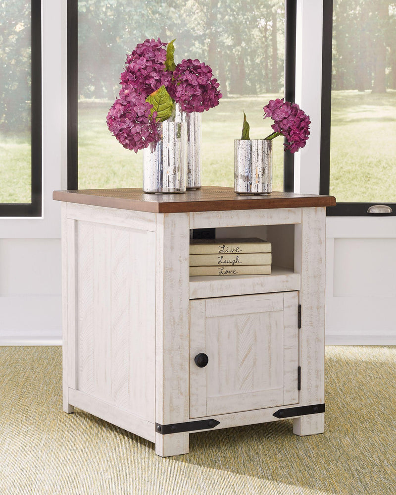 Wystfield - Rectangular End Table