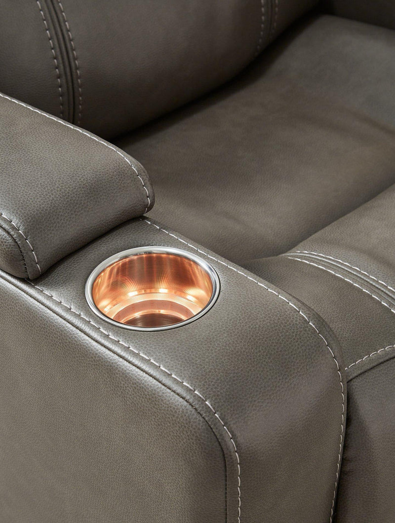 Crenshaw Smoke Power Recliner