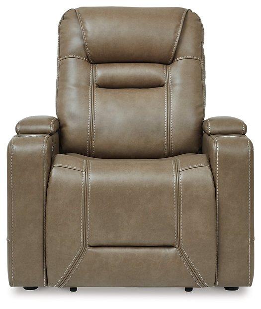 Crenshaw Cappuccino Power Recliner