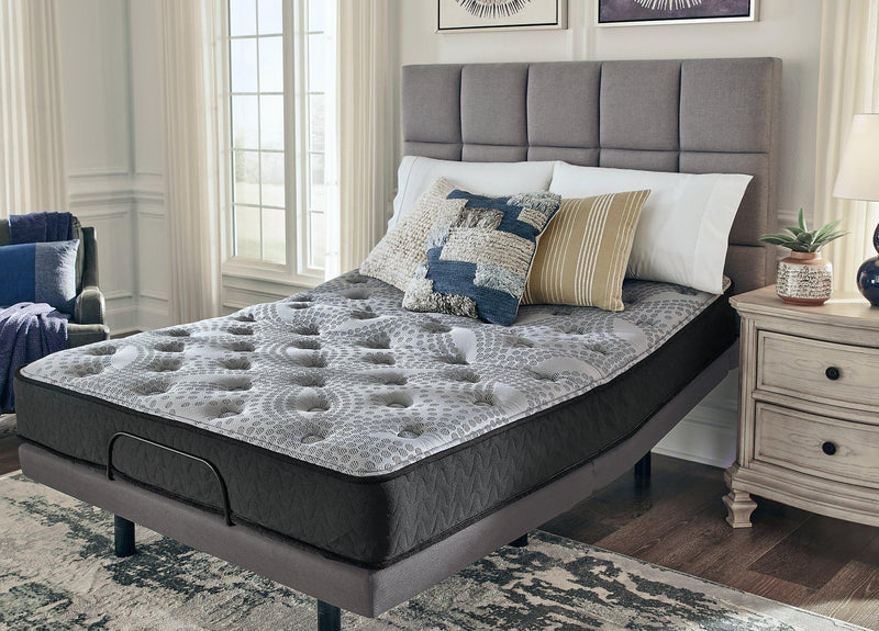 Comfort Plus Gray Twin Mattress