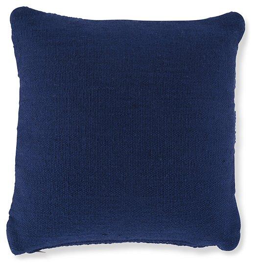 Yarnley Navy/White Pillow