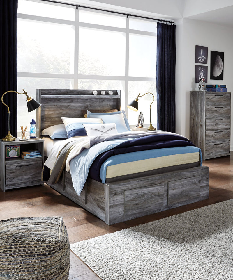 Baystorm Bed with 4 Storage Drawers