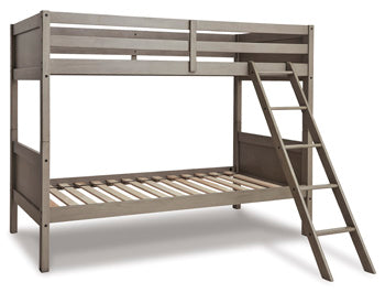 Lettner Twin/Twin Bunk Bed with Ladder