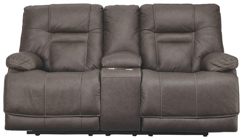 Wurstrow - Pwr Rec Loveseat/con/adj Hdrst image