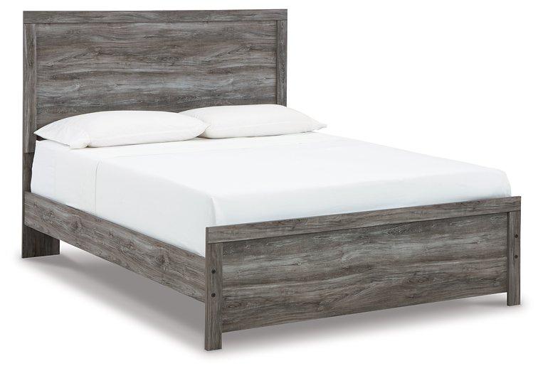 Bronyan Dark Gray Queen Panel Bed image