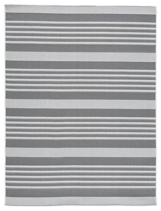 Reidman Gray/Ivory 5'3" x 7' Rug image