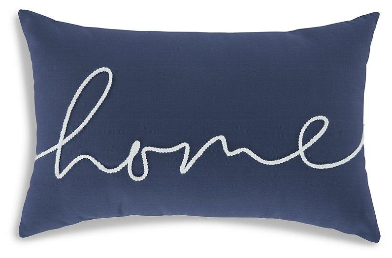 Velvetley Navy/White Pillow image