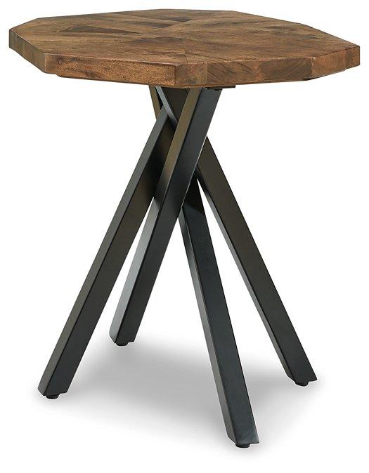 Haileeton Brown/Black End Table image