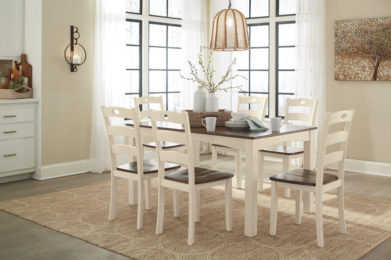 Woodanville Dining Table and Chairs (Set of 7) image