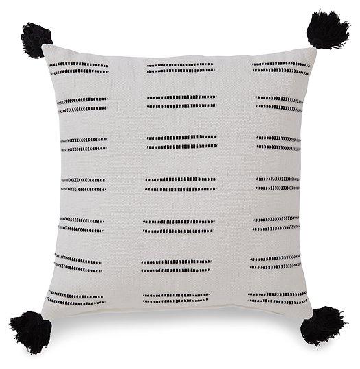 Mudderly Black/White Pillow image