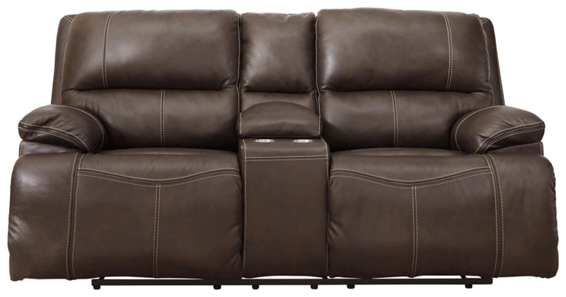 Ricmen Power Reclining Sofa and Loveseat with Console